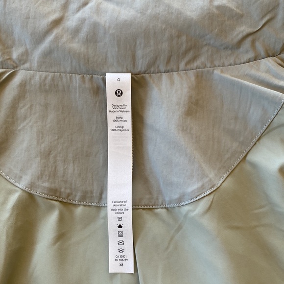 lululemon Always Effortless Jacket Green Size 4 NWT - Picture 10 of 11